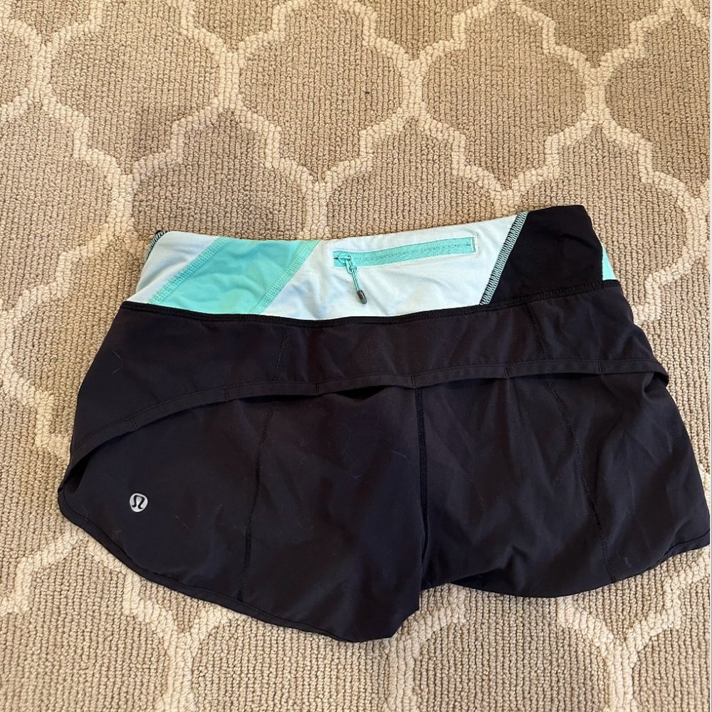 Lululemon speed shorts 4 way stretch